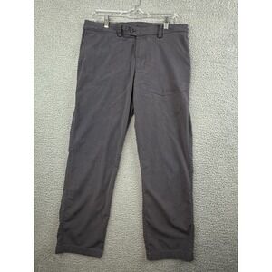 Tasc Performance Pants Mens 34 x 28 Gray Chino Lightweight Golf Preppy